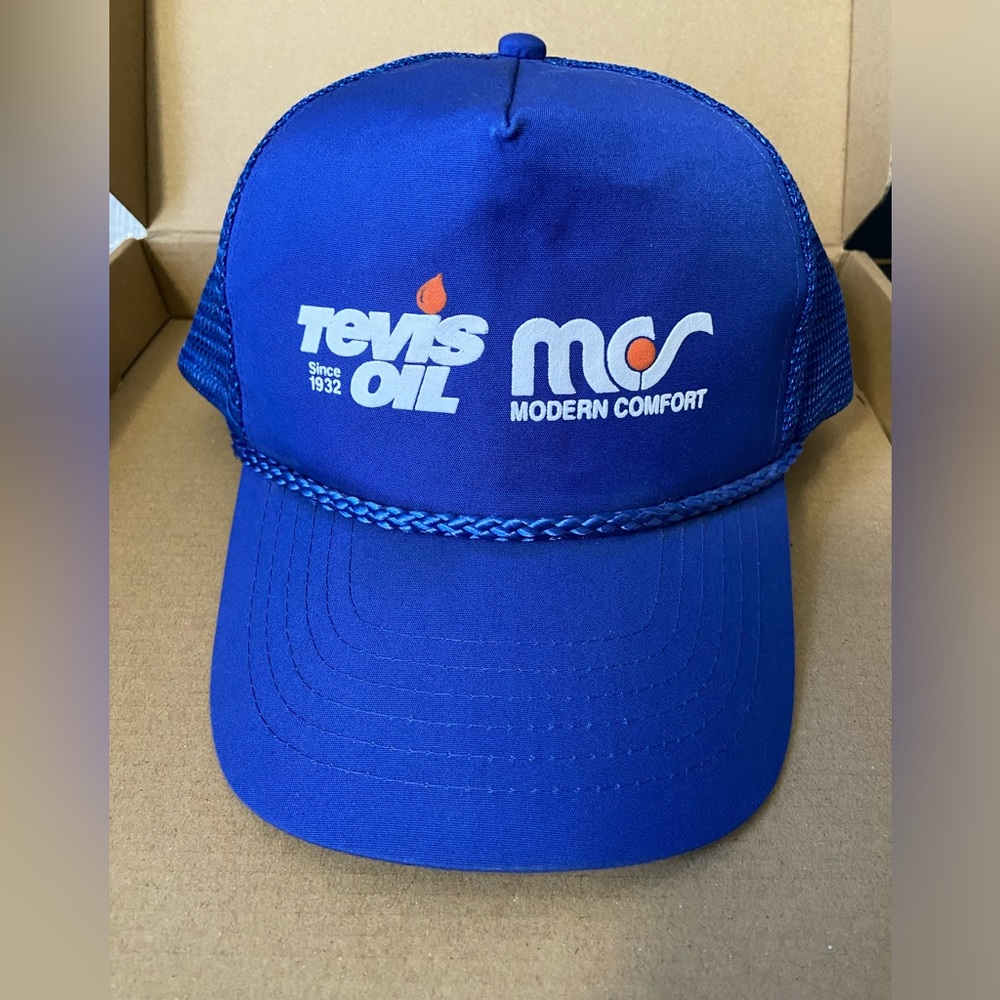 Vintage Tevis Oil Hat